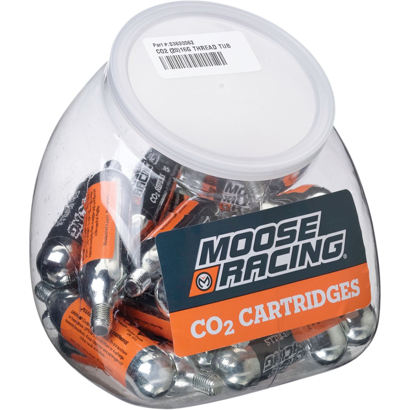 Moose Offroad CO2 (20) 16-Gauge Thread Tub 0363-0062_430415