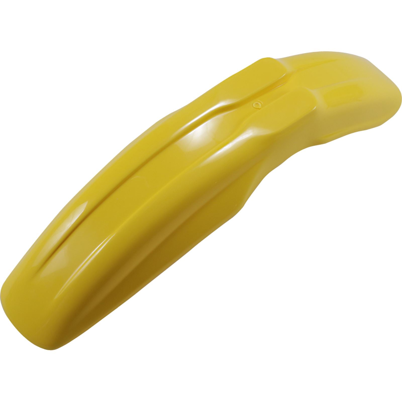 UFO Plastics Universal Supermoto Front Fender - Dark Yellow [MPN: PA01027-101]_1042515