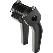 Thrashin Supply Company Black - 6-1/2"  Pullback Handlebar Riser with Gauge Cut-Out [MPN: TSC-6500-1]_483325