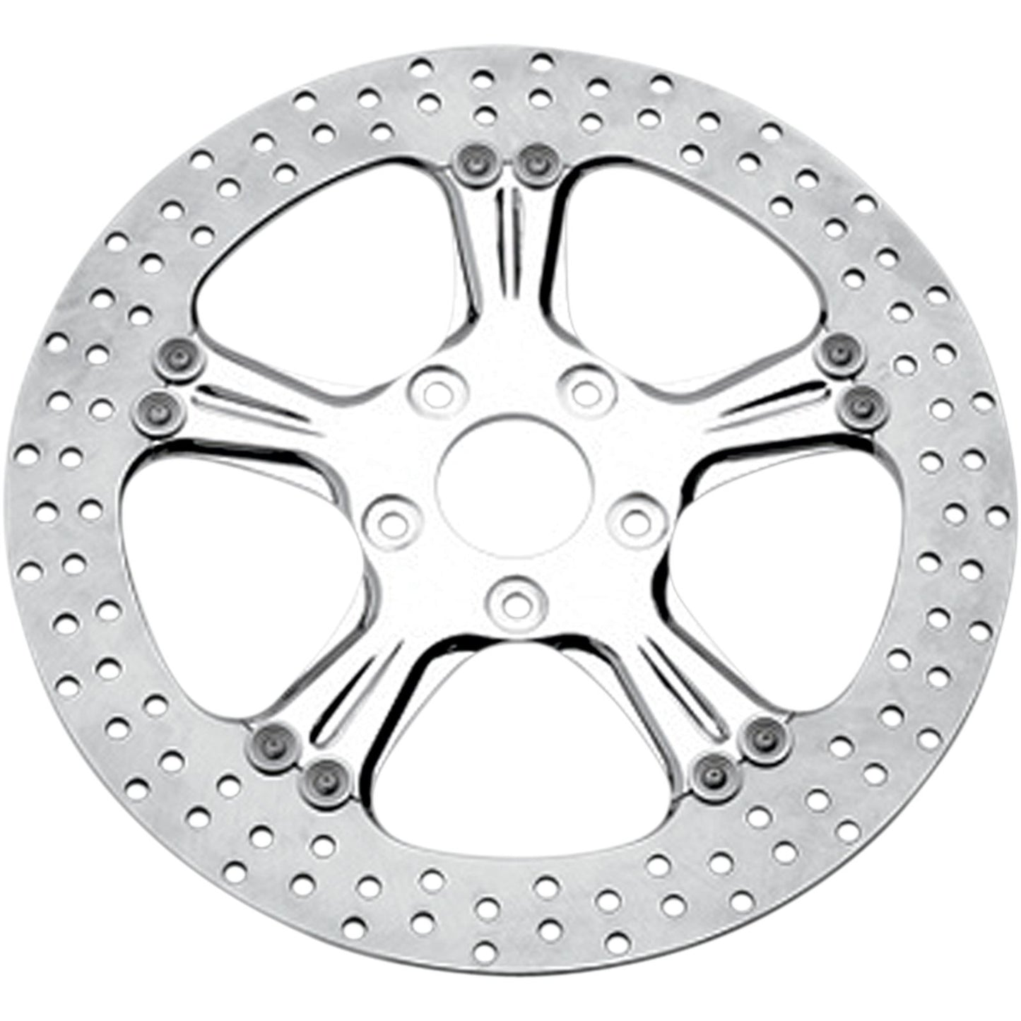 Performance Machine Brake Rotor - 13" - Wrath - Chrome 01333015WRAS_453111