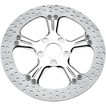 Performance Machine Brake Rotor - 13" - Wrath - Chrome 01333015WRAS_453111