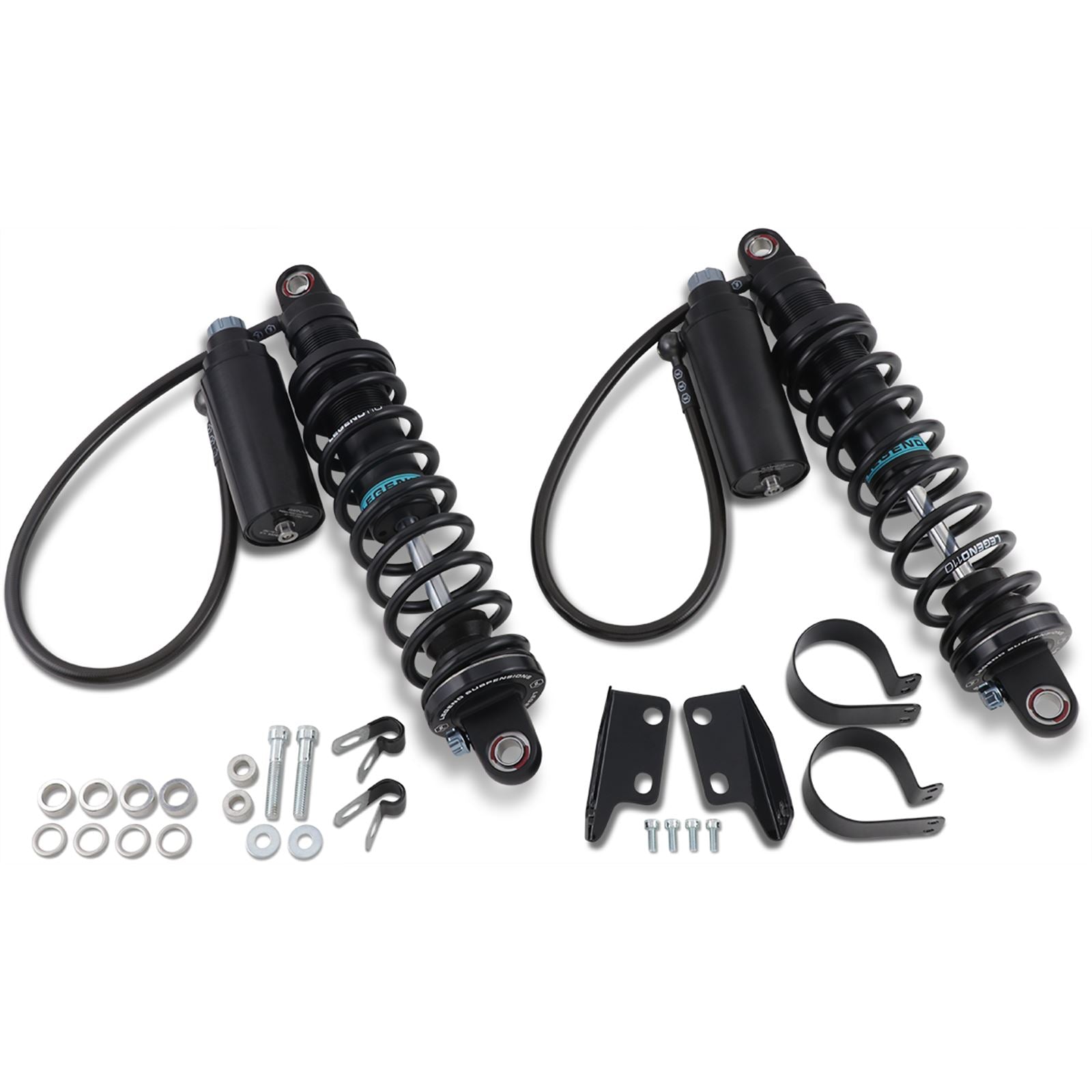 Legend Suspensions Revo ARC Remote Reservoir Shocks - Standard - Black - 14" - '14-'20 FL [MPN: 1310-1888]_418362