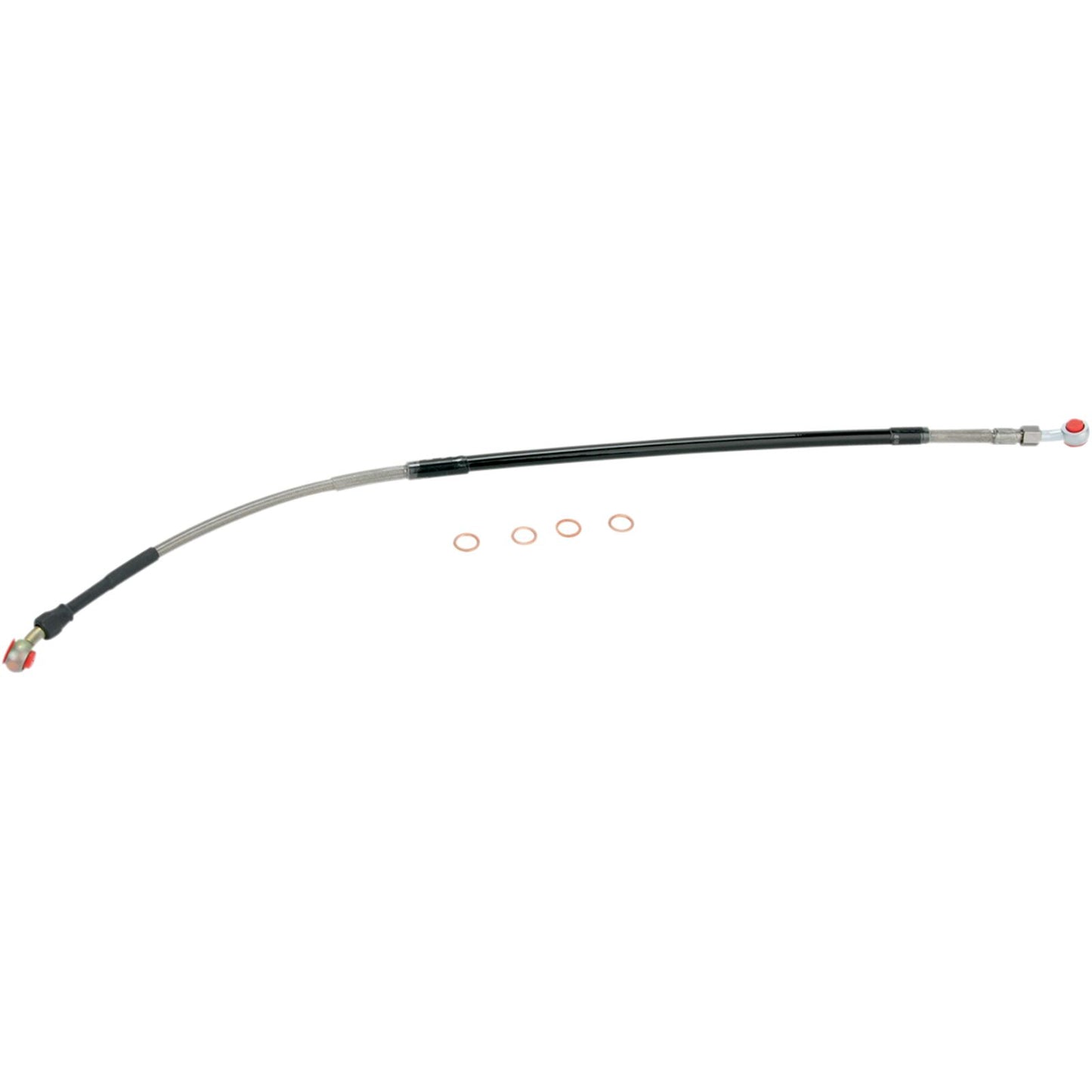 Moose Offroad Stainless Steel Brake Line - DR-Z 400 SM 1741-0993_437326