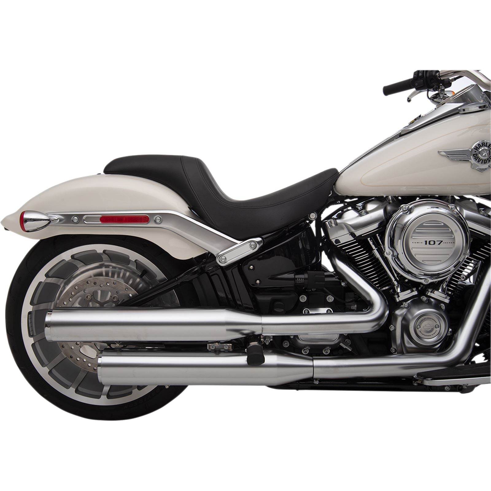 Drag Specialties Predator Seat - Smooth - Vinyl - Softail [MPN: 0802-1181]_373973