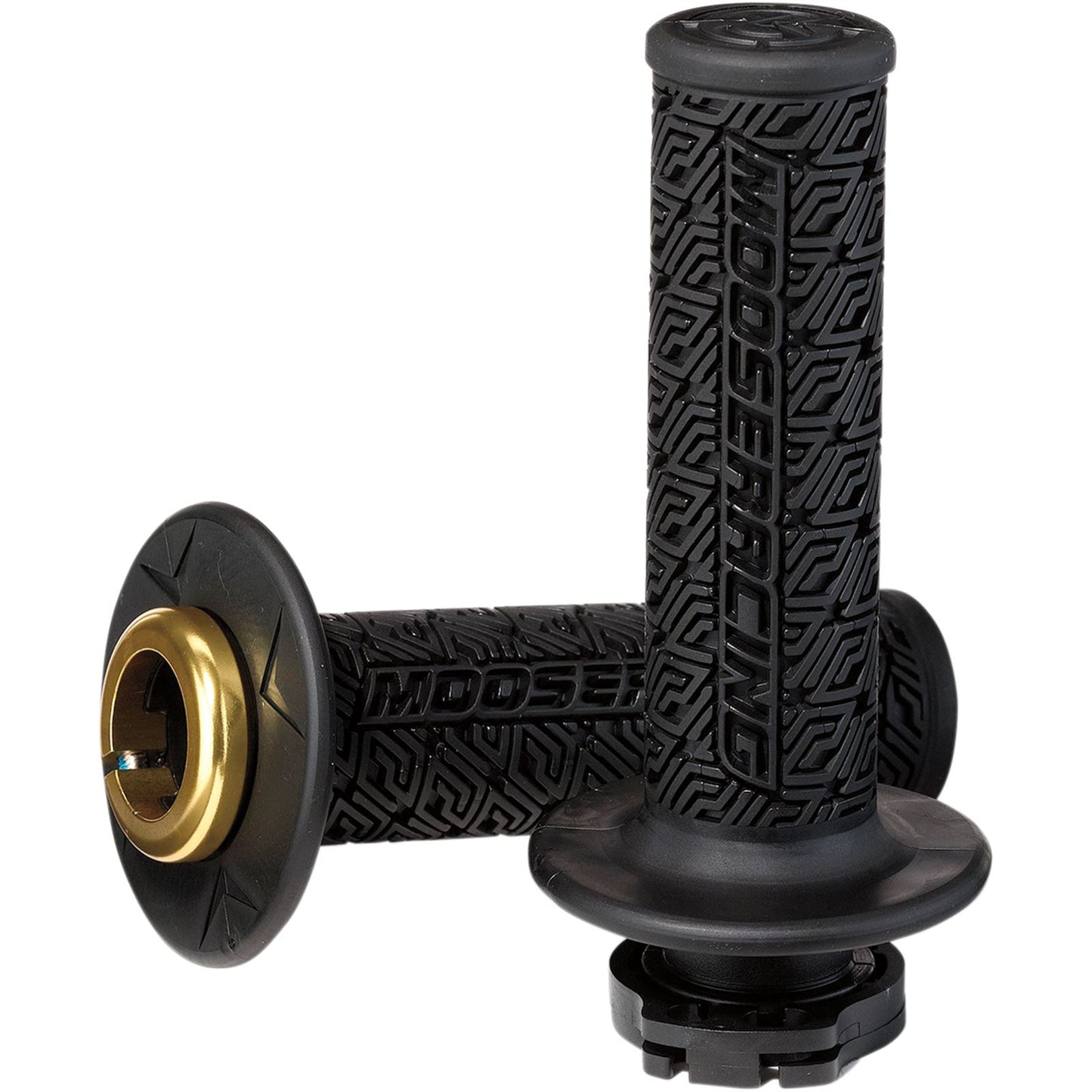 Moose Offroad Black/Gold Moose Lock-On Grips 0630-2535_431962