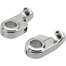 Biltwell Inc. O/S Speed Clamps - Chrome - Angled 6903-105_353254