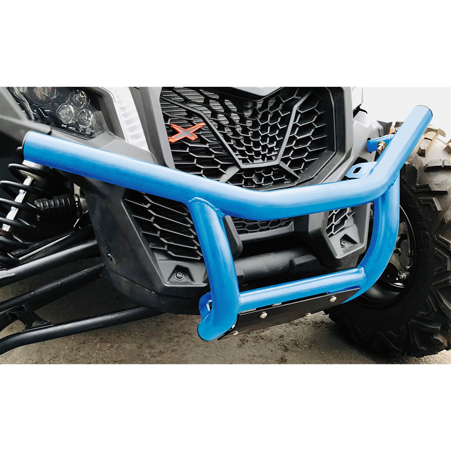Moose Offroad Front Bumper - Blue - Maverick 0530-1455_431484