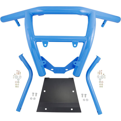 Moose Offroad Front Bumper - Blue - Maverick 0530-1455_431485