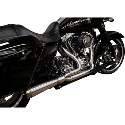 Trask Performance Assault 2:1 Exhaust - Full Stainless - Straight - '17-'20 Touring [MPN: TM-5010]_485476
