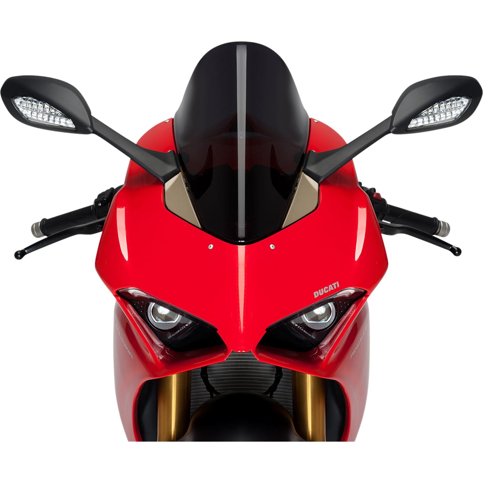 Puig Race Windscreen - Black for Ducati  9690N_461543