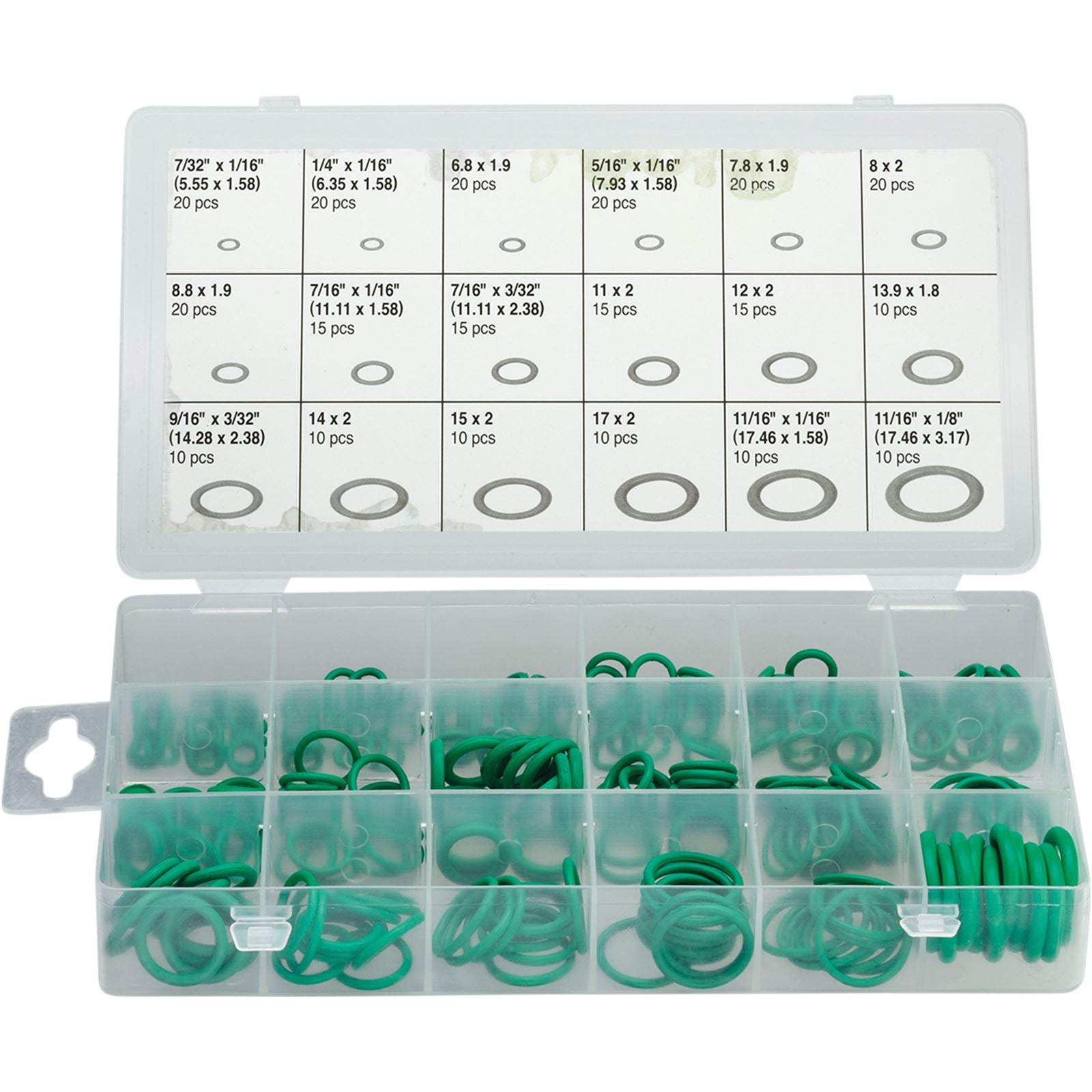 Moose Offroad O-Ring SAE and Metric 270-Piece Assortment 2402-0163_437906