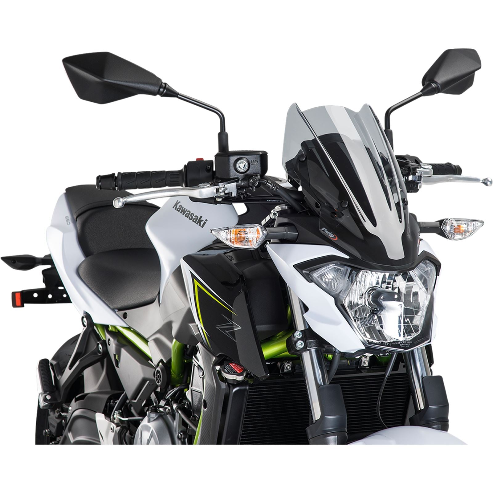 Puig New Generation Windscreen - Smoke Fits Kawasaki 9588H_461511