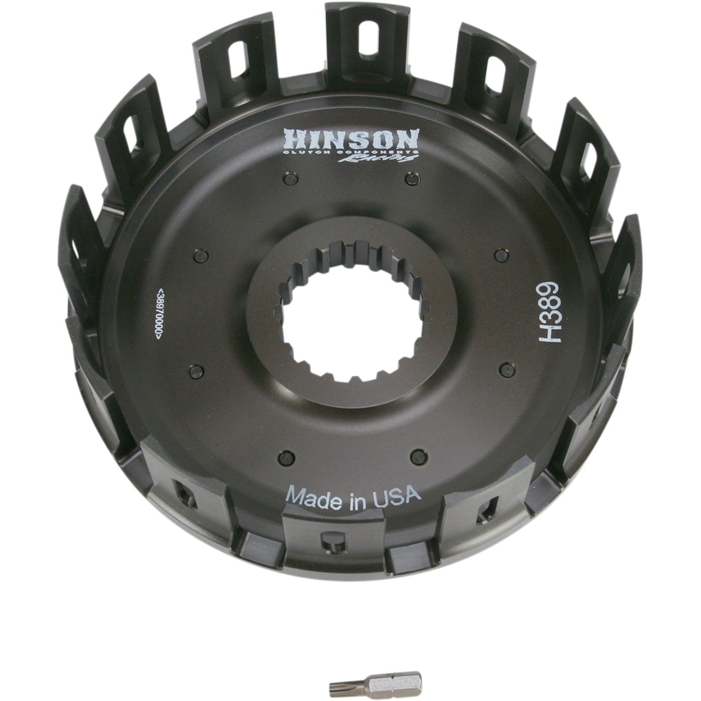 Hinson Billet Clutch Basket for Honda [MPN: H389]_394044
