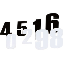 Moose Offroad Race Number 5 - Black - 6" 4310-0665_438297