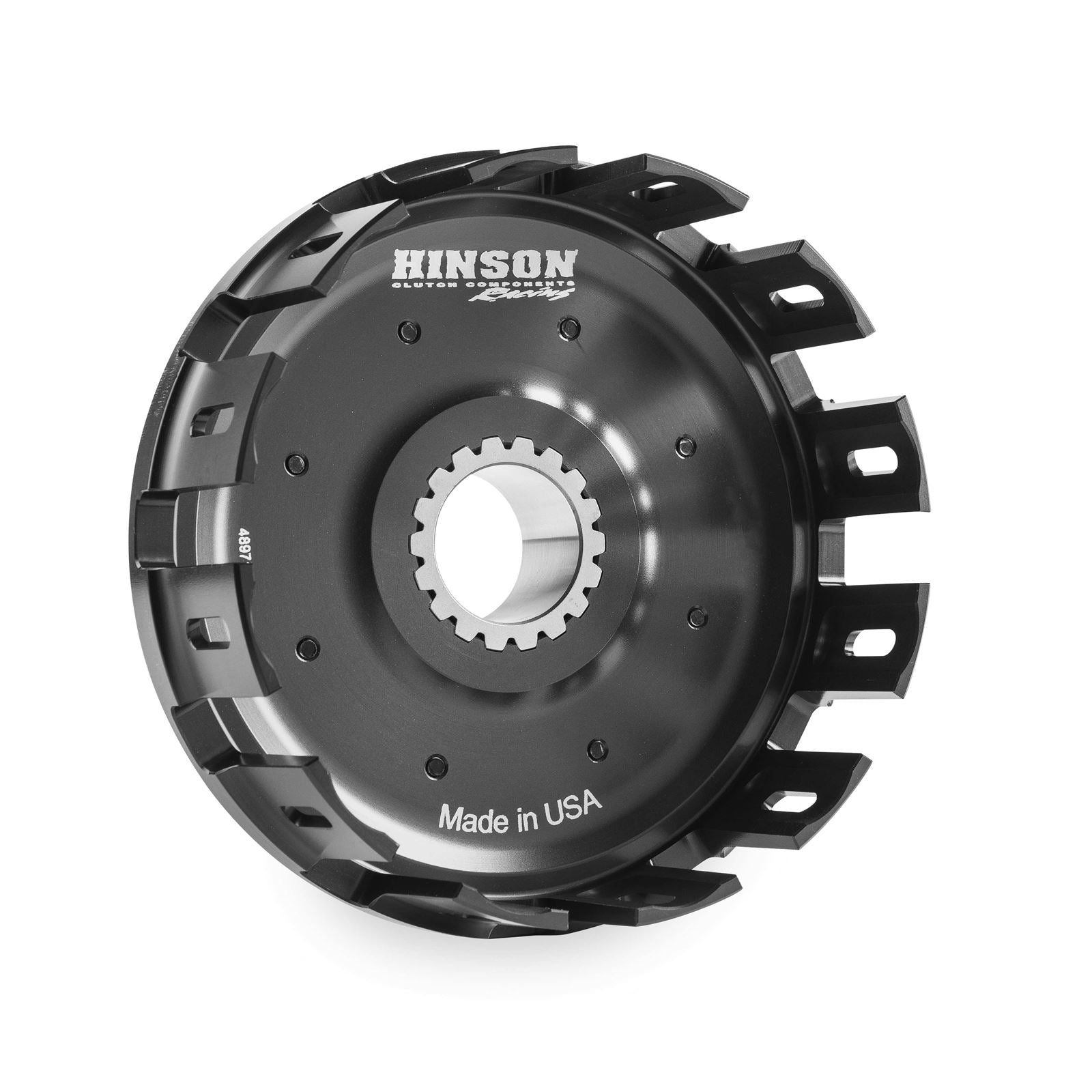 Hinson Billet Clutch Basket for Honda CRF450R with Kickstarter Gear [MPN: H489]_292453