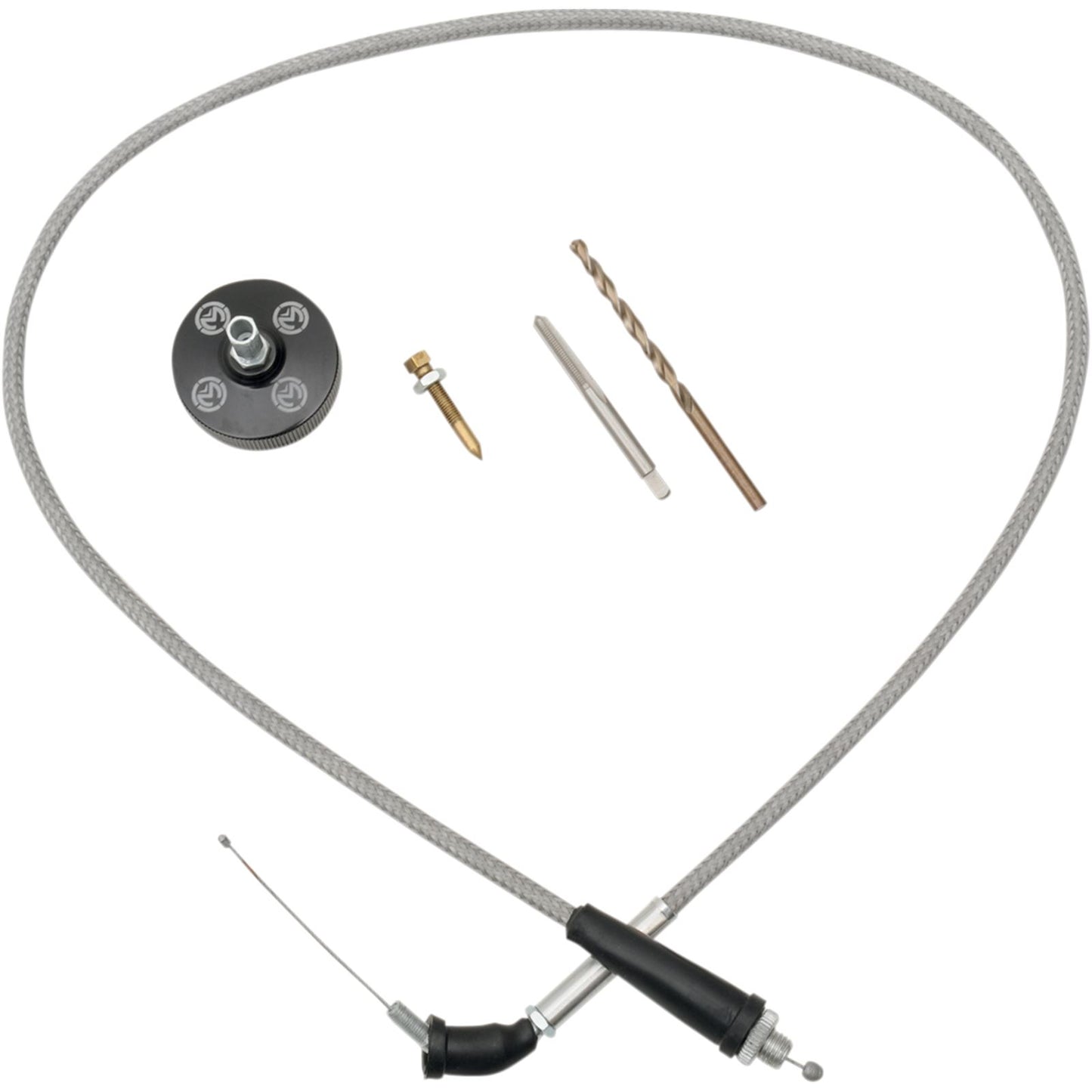 Moose Offroad Carburetor, Cover/Cable-Blaster Black 1050-0029_435960