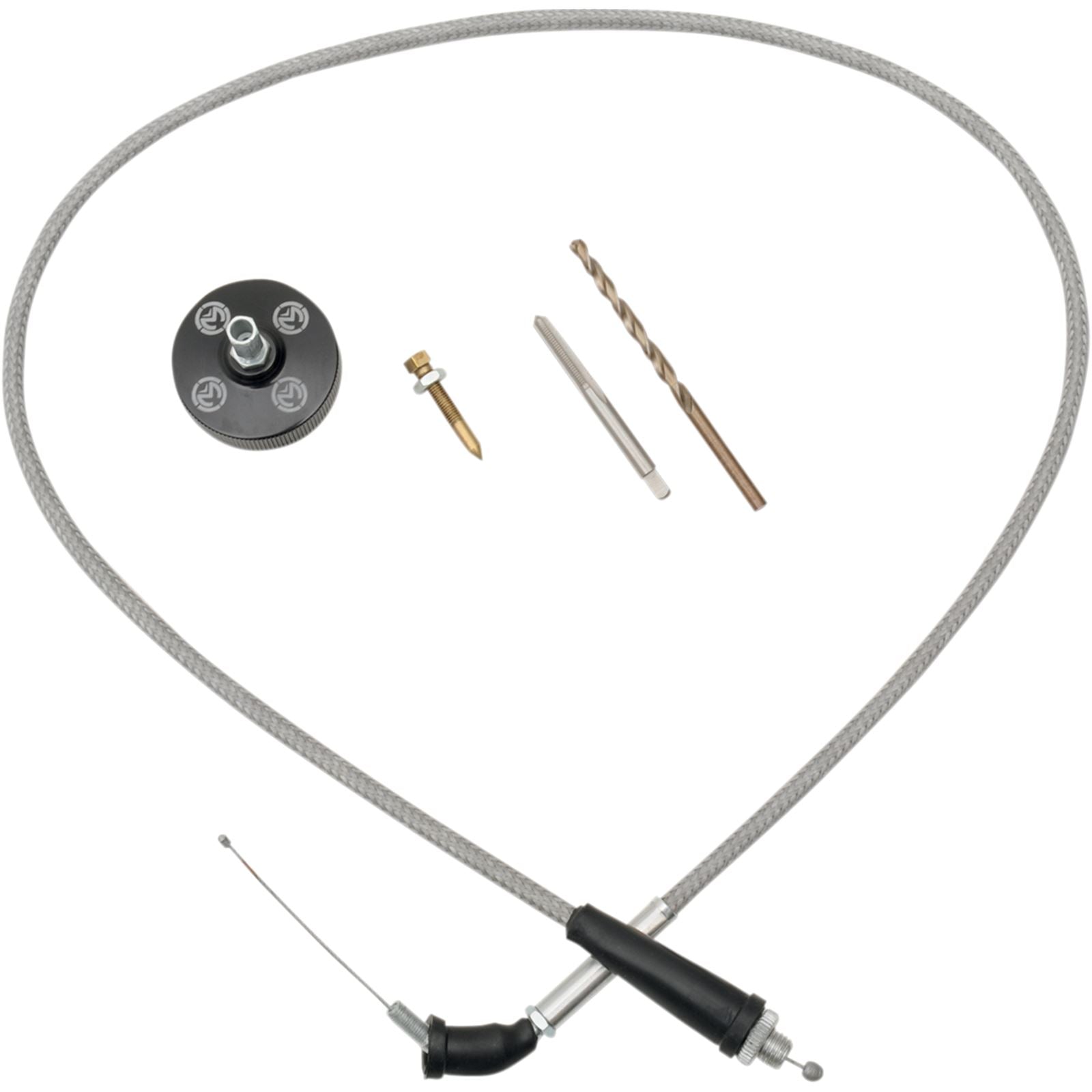 Moose Offroad Carburetor, Cover/Cable-Blaster Black 1050-0029_435960