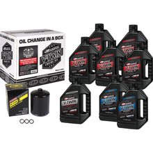 Maxima Milwaukee-Eight Synthetic 20W-50 Oil Change Kit - Black Filter 90-129018PB_839768
