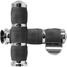 Avon Grips Chrome Air Cushion Grips with Throttle Boss for '18+ Indian IN-TO-AIR-90C-B_347657