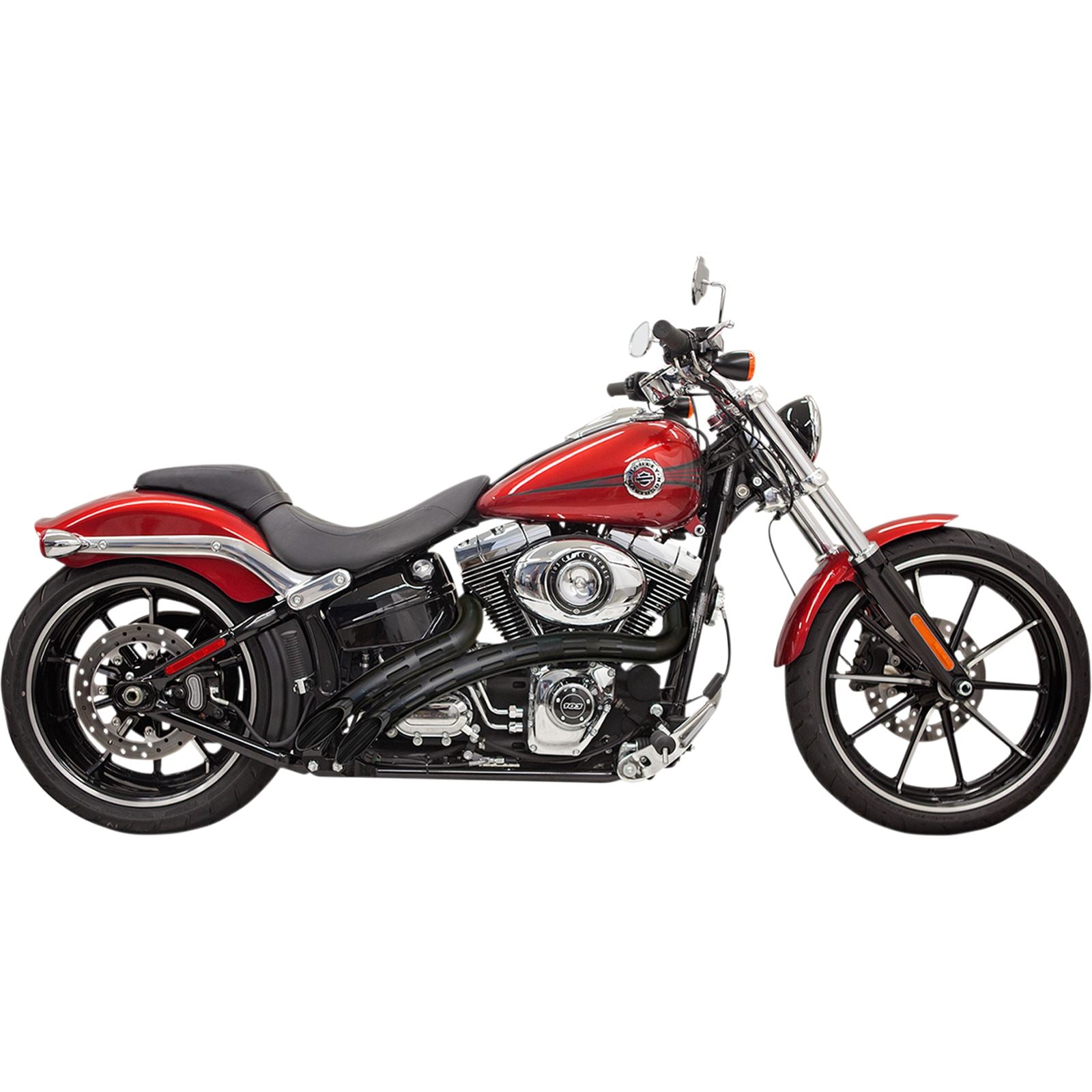 Bassani Manufacturing Sweeper Exhaust - Black/Black [MPN: 1SD2FBB]_349818