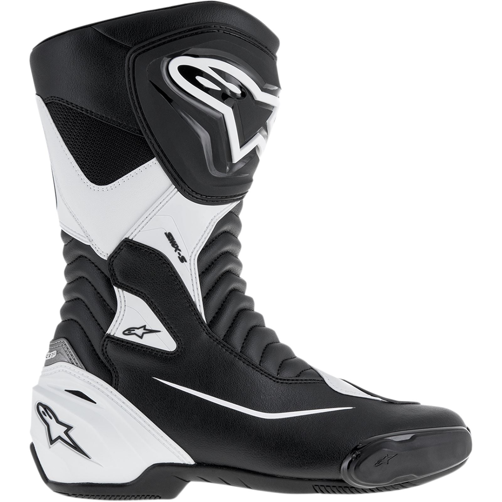 Alpinestars SMX-S Boots - Black/White - Size 6.5 [MPN: 2223517-12-40]_336642