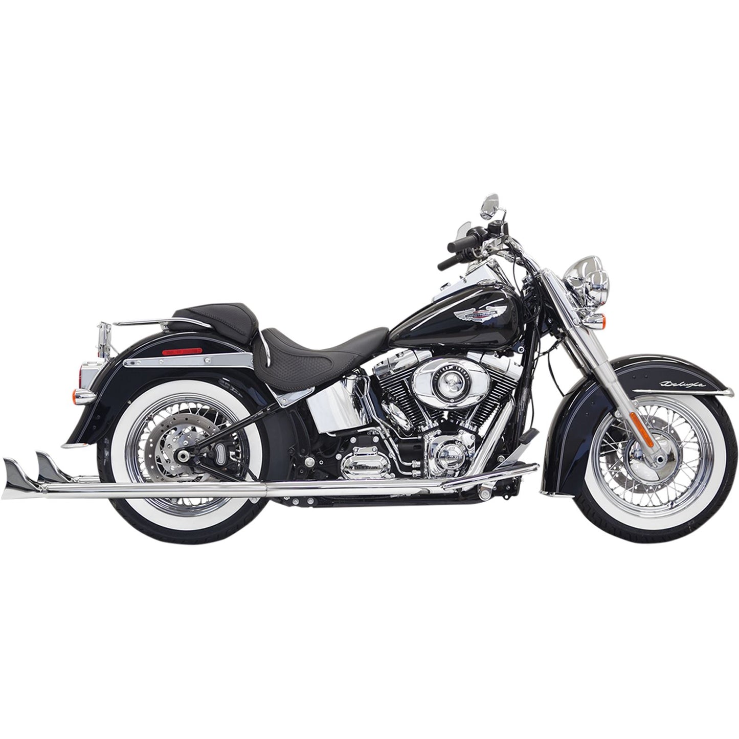 Bassani Manufacturing Fishtail Exhaust - 36" - with Baffle - Softail [MPN: 1S66E-36]_349832