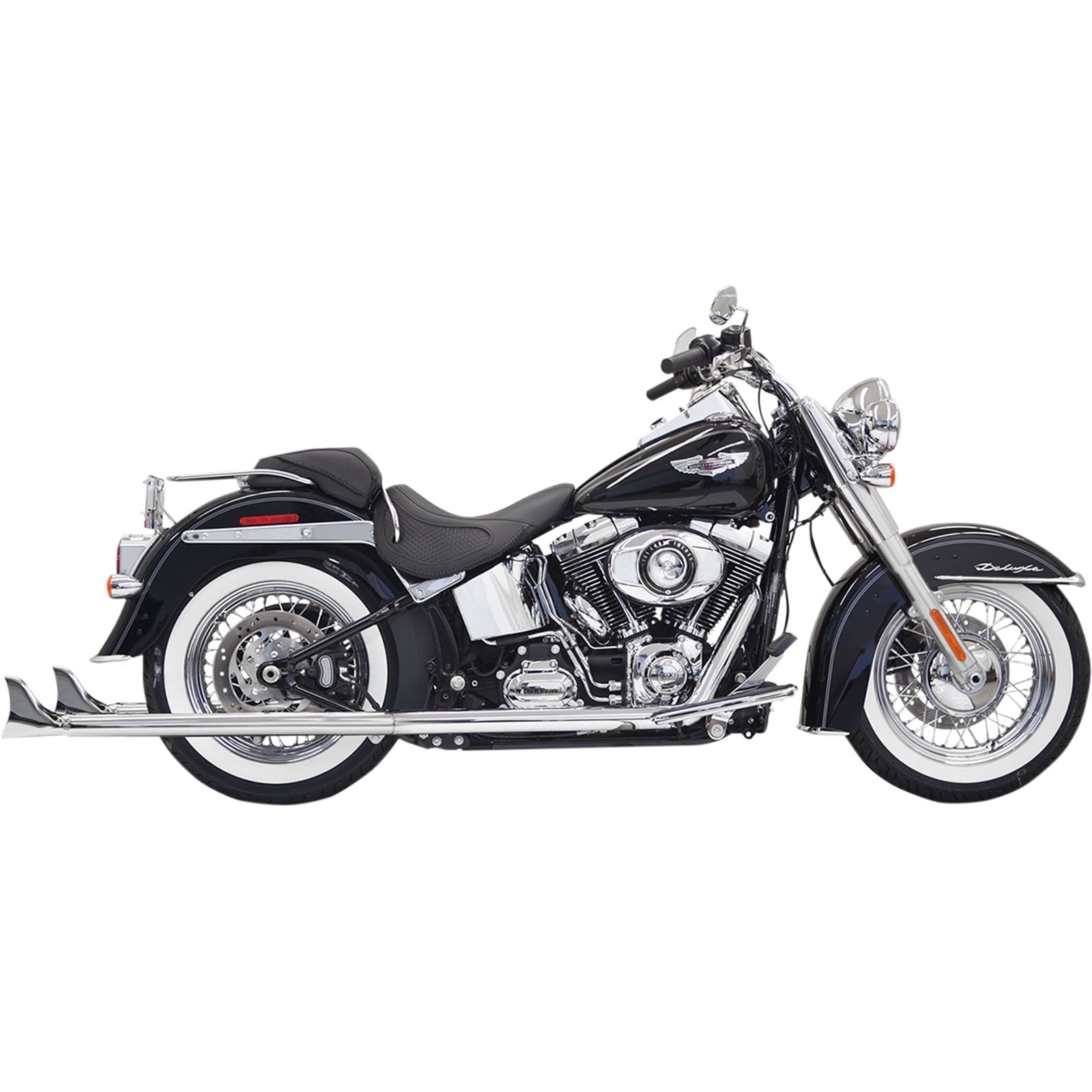 Bassani Manufacturing Fishtail Exhaust - 36" - with Baffle - Softail [MPN: 1S66E-36]_349832