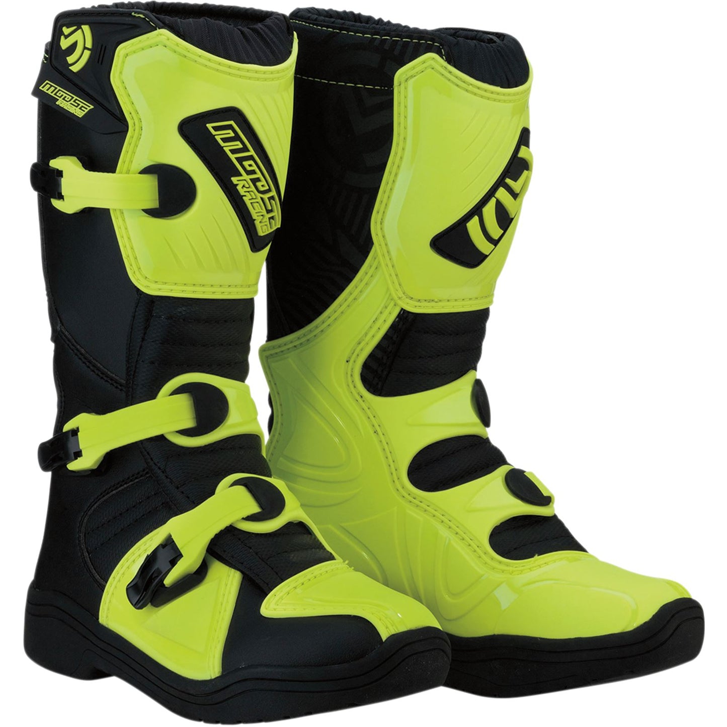 M1.3 Youth Boots - Black/Hi-Viz - Size 7_441702