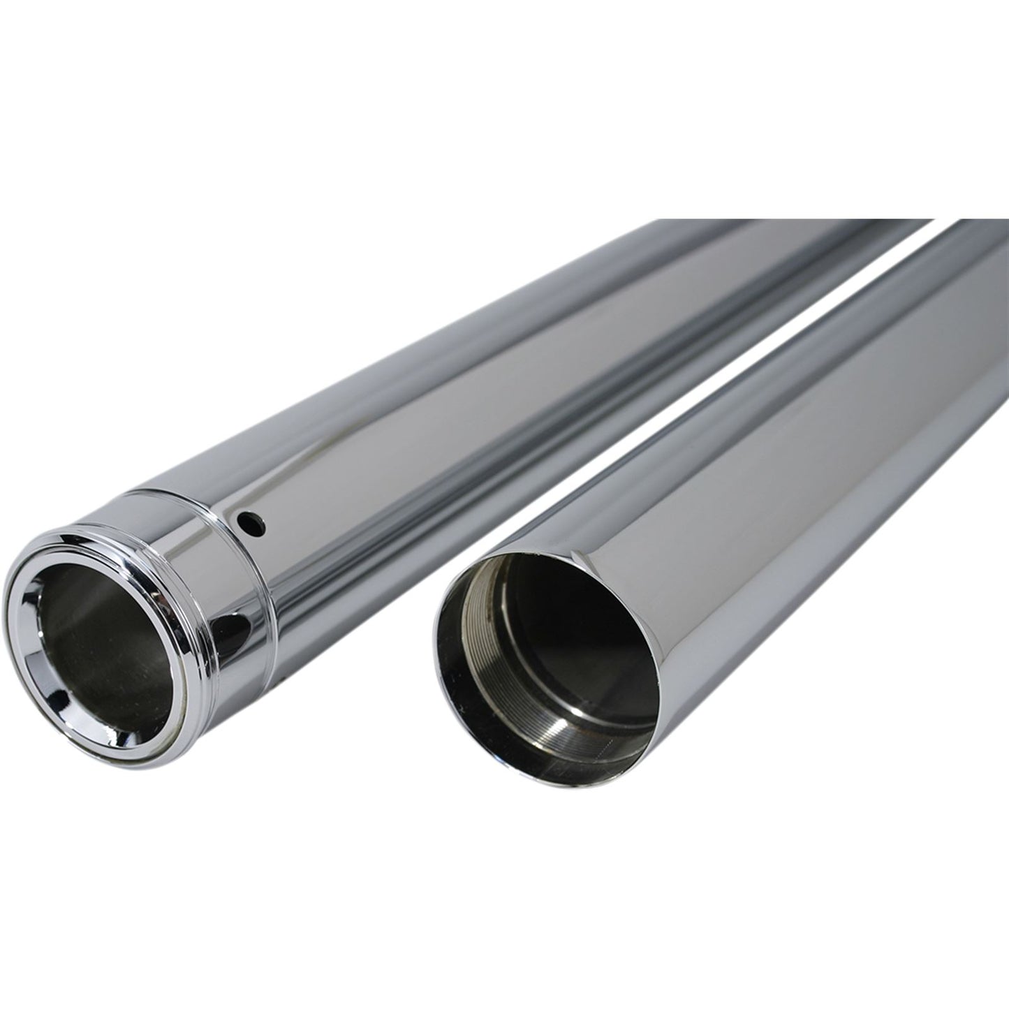 Custom Cycle Show Chrome Fork Tubes - 35 mm - 25.25" - Showa  [MPN: T4031]_367176