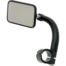 Biltwell Inc. Rectangular Clamp-On Mirror - 1" - Black 6502-201-101_353009