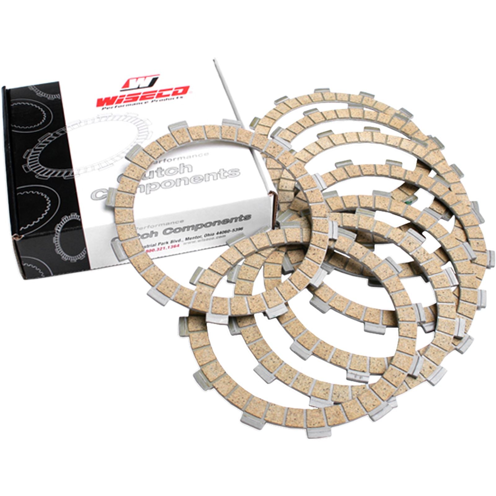 Wiseco - Powersports Friction Plates WPPF015_292532