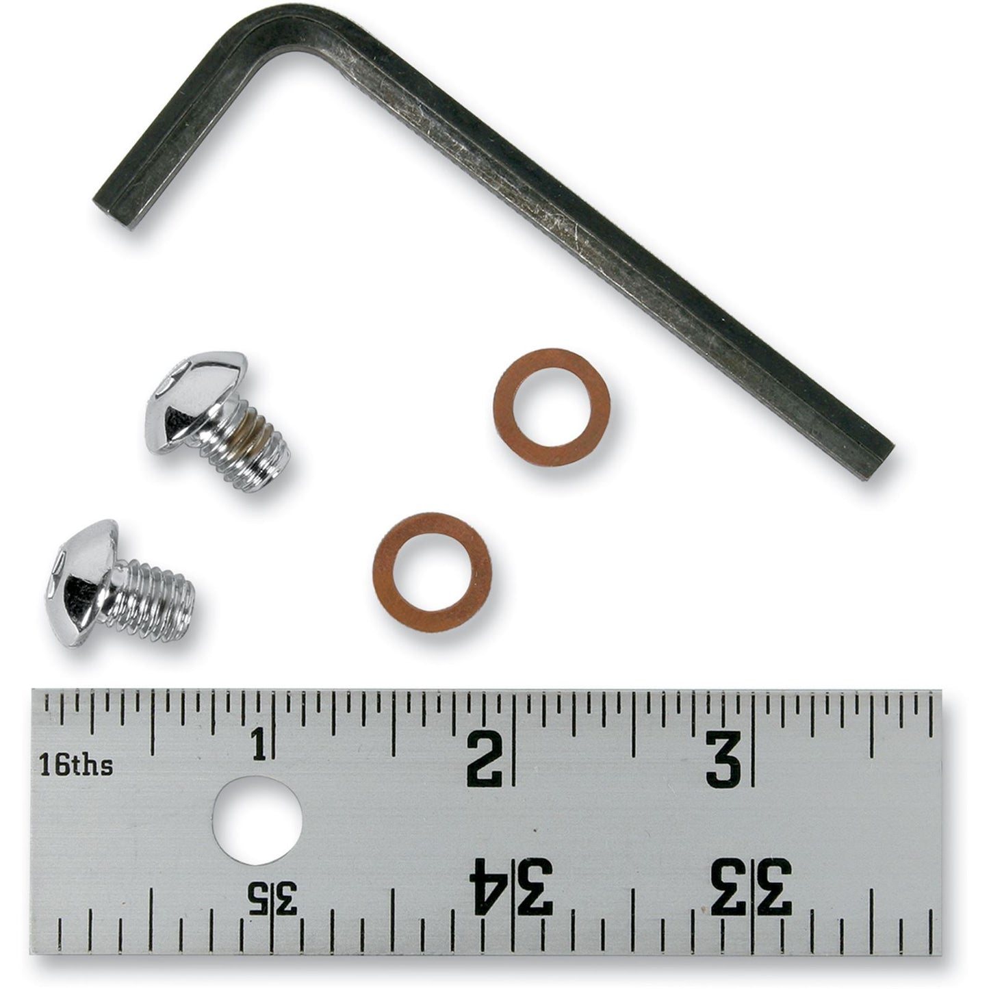 Gardnerwestcott Bolt Fork Drain Button Chrome C-74-45B_390050