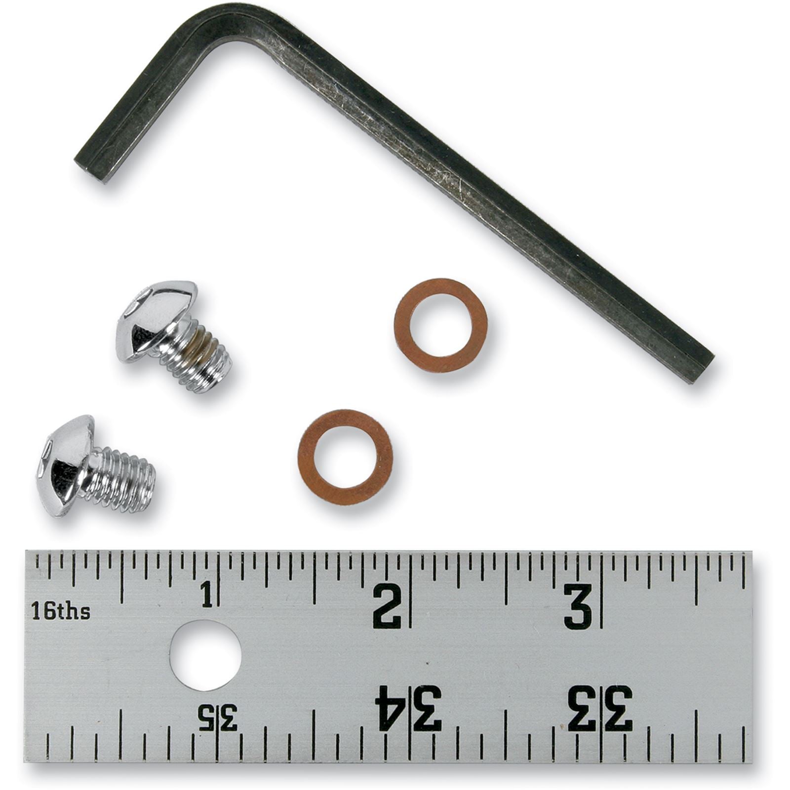 Gardnerwestcott Bolt Fork Drain Button Chrome C-74-45B_390050