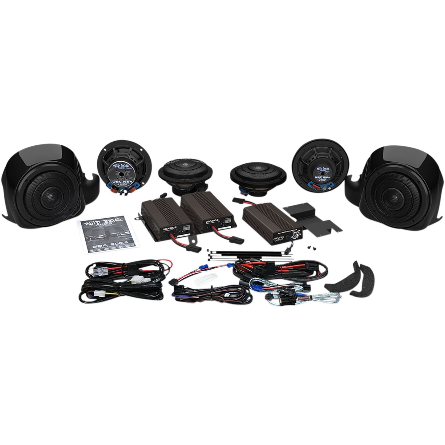 Wildboar Audio Whole Hog - Amp & Speaker Kit - 900 Watt WBA WHOLEHOG_493358