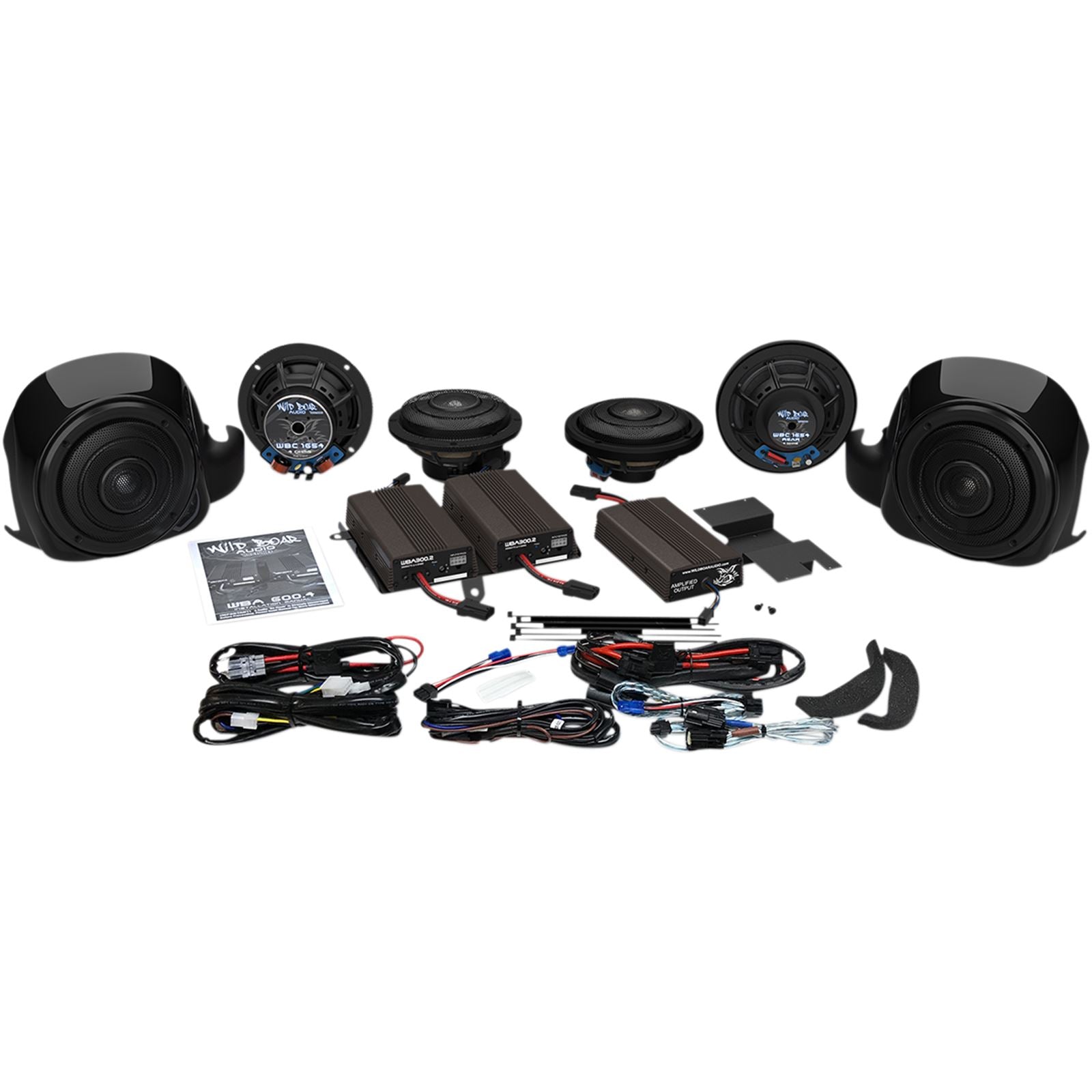 Wildboar Audio Whole Hog - Amp & Speaker Kit - 900 Watt WBA WHOLEHOG_493358