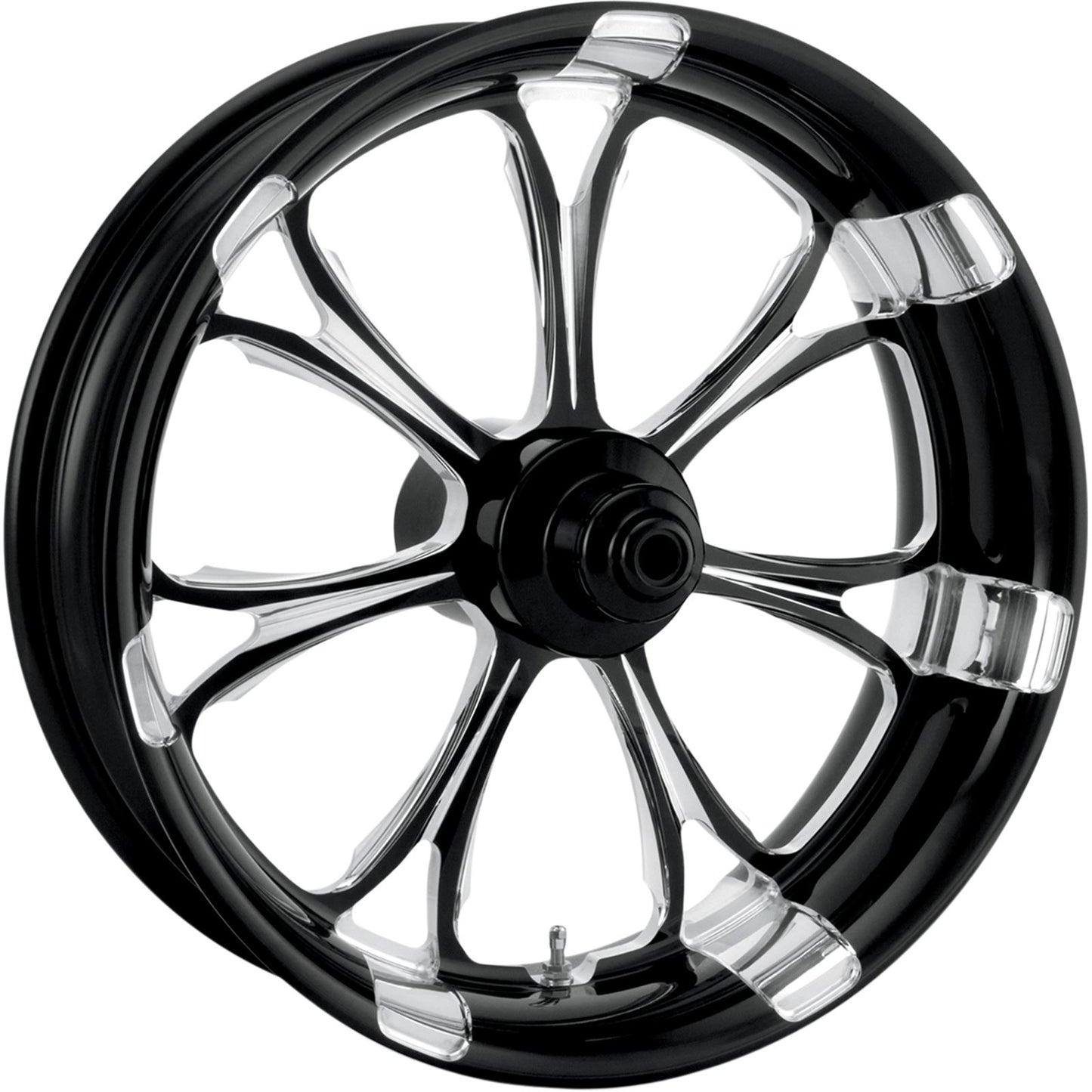 Performance Machine Rear Paramount Platinum Cut 18" X 5.5" - '09+ FLT 12707814RPARBMP_452427