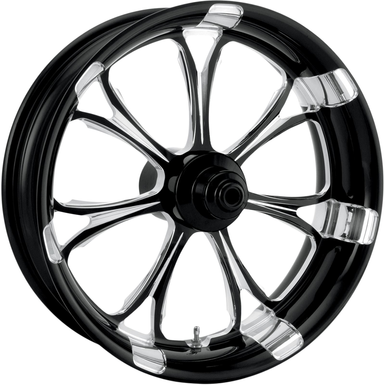 Performance Machine Rear Paramount Platinum Cut 18" X 5.5" - '09+ FLT 12707814RPARBMP_452427