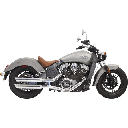 Bassani Manufacturing 3" Mufflers - Chrome - Scout [MPN: 8S17SC]_350123