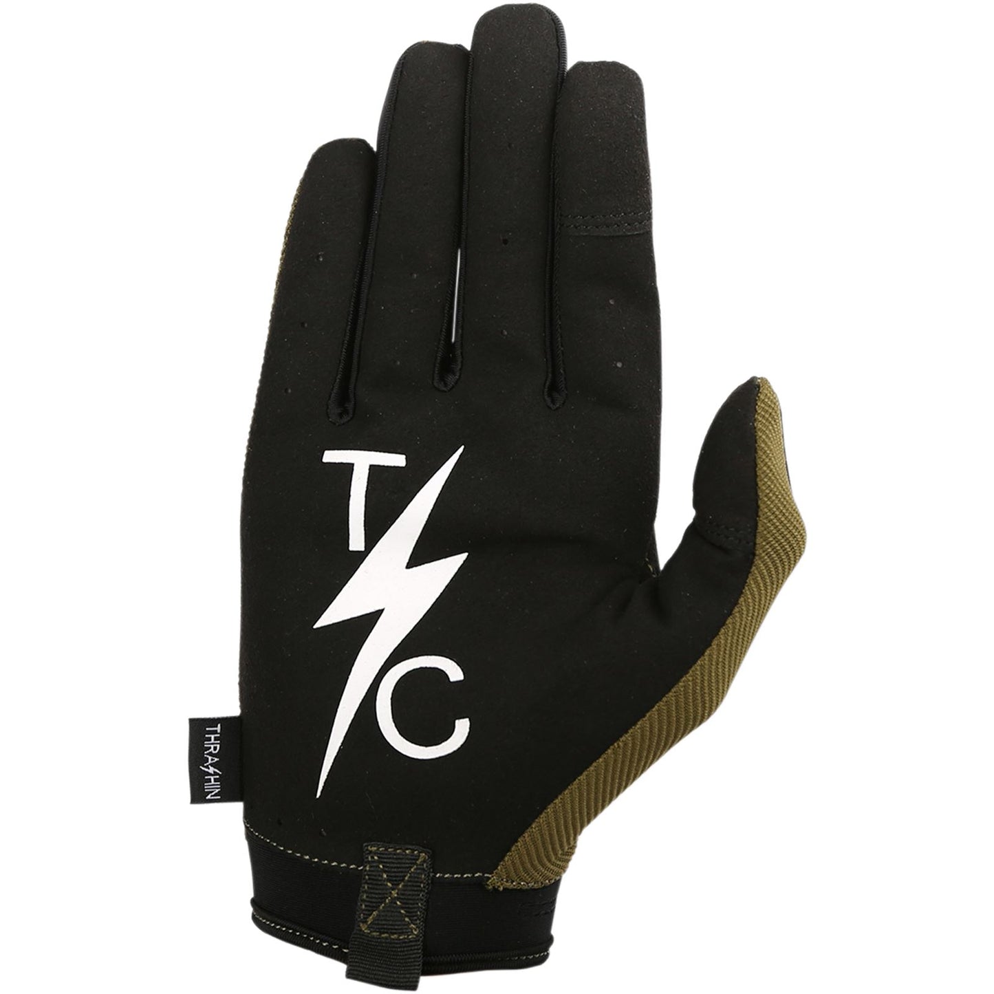Thrashin Supply Company Covert Gloves - Green Large [MPN: CVT-06-10]_483526