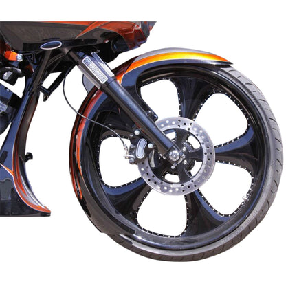 Paul Yaffe's Bagger Nation DEI Front Fender - For 23" Wheel [MPN: DEI23-2013-S]_452054