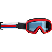 Biltwell Inc. Overland 2.0 Goggles - Racer - Red/White/Blue 2111-5605-007_353273