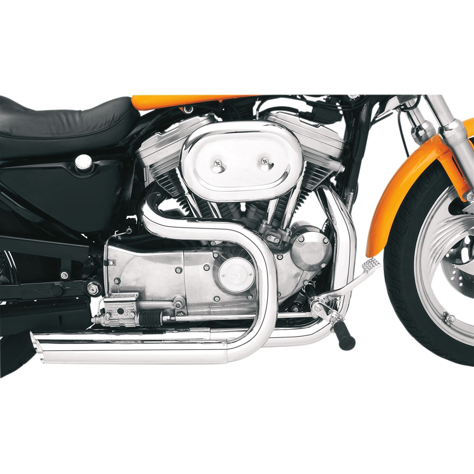 Bassani Manufacturing Pro-Street Heat Shield - '07-'13 XL [MPN: HS-XL-3215F]_350179