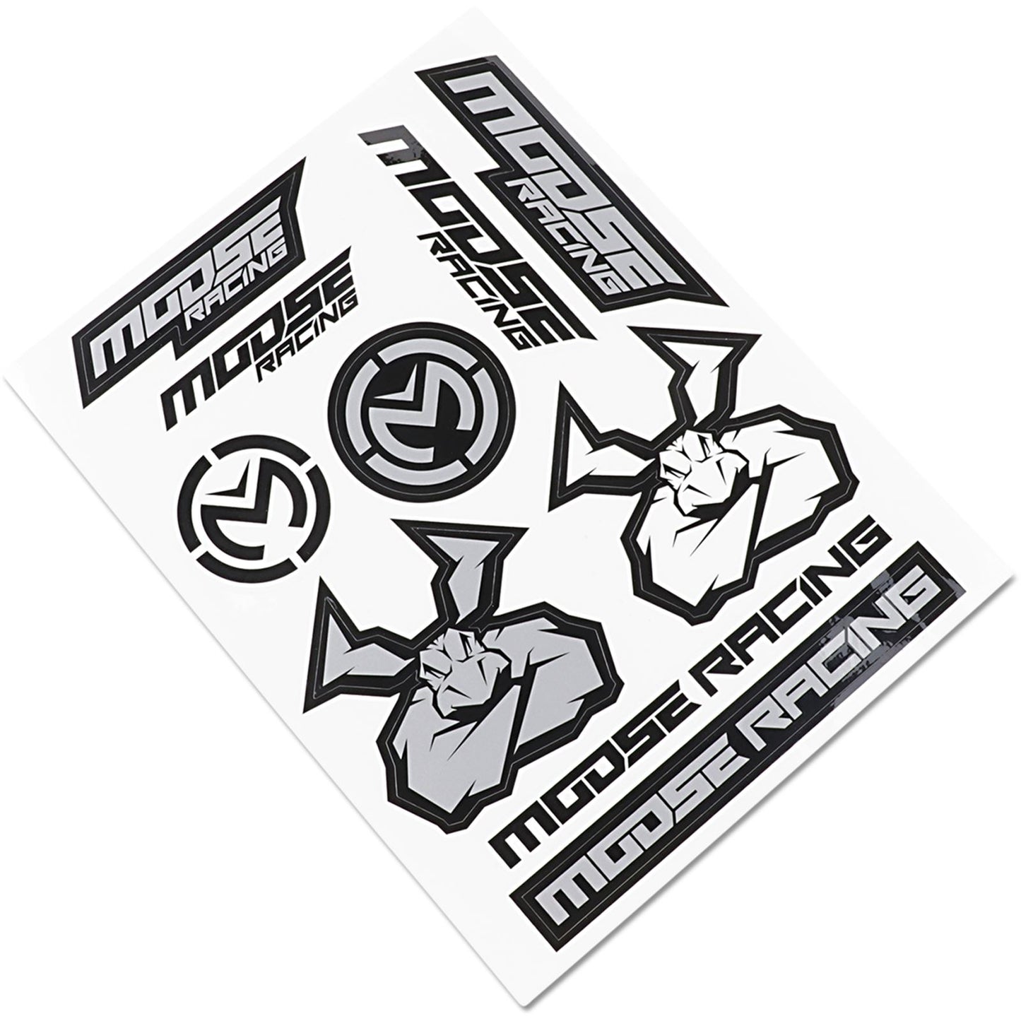 Moose Offroad S2 Decal - Moose Racing - Black/Silver 4320-2205_441810