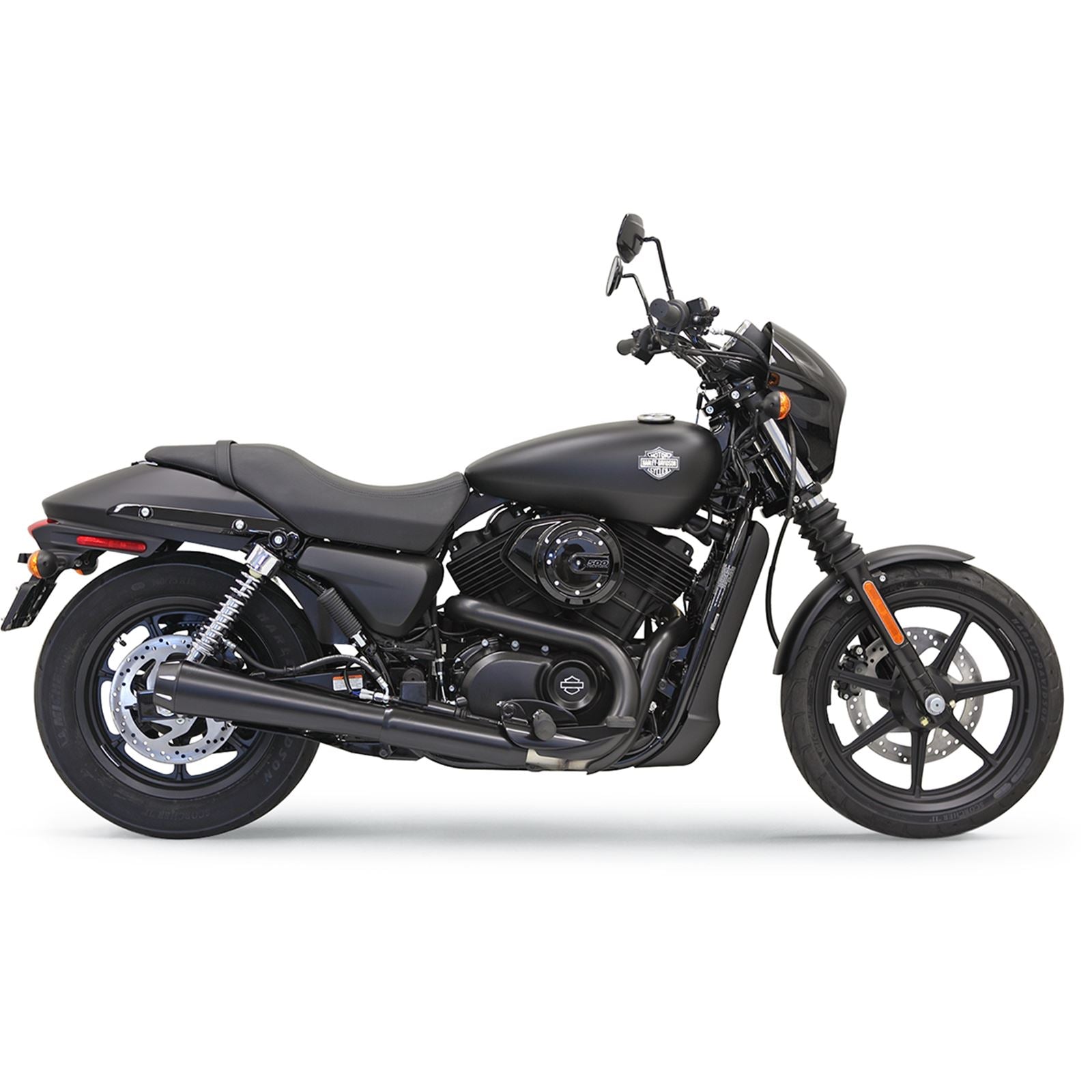Bassani Manufacturing 4" Black Muffler - Megaphone - XG50/750 [MPN: 1527RB]_350002