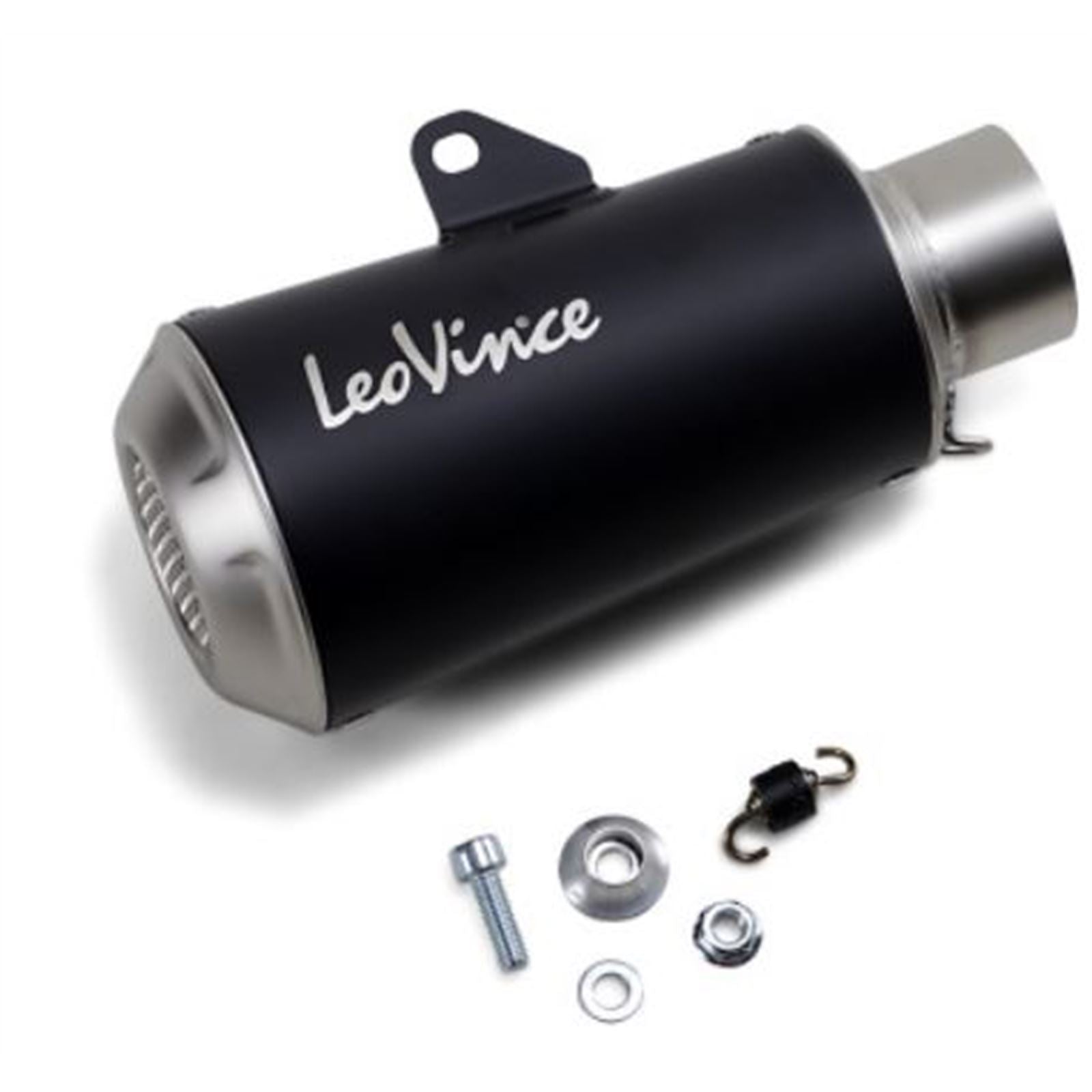 Leovince 54mm Black Edition LV-10 Muffler [MPN: 9746B]_675304