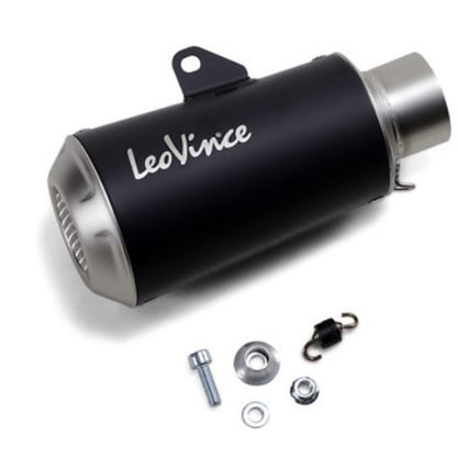 Leovince 54mm Black Edition LV-10 Muffler [MPN: 9746B]_675304