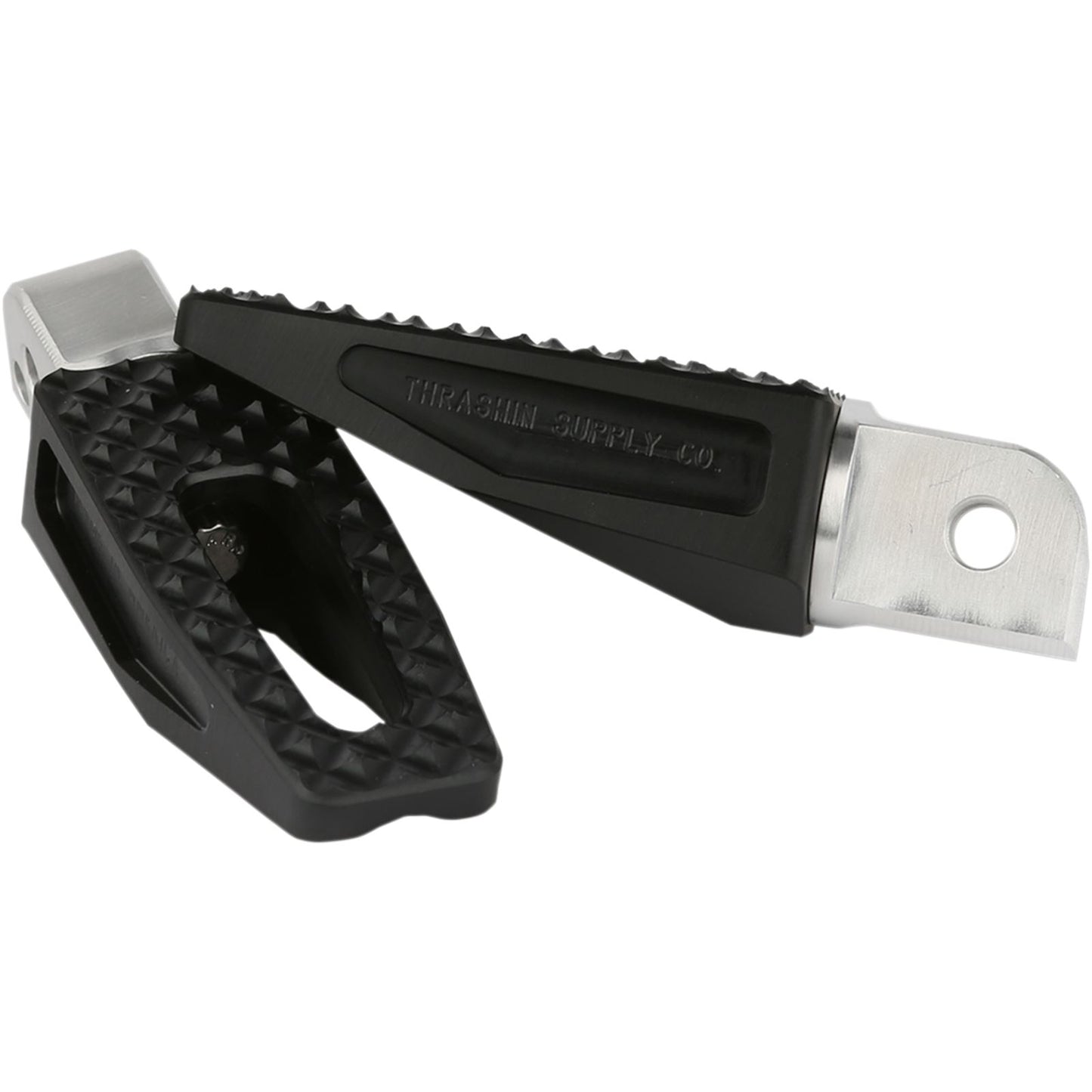 Thrashin Supply Company P-54 Footpegs - Rear - Black Slim [MPN: TSC-2029-1]_483383
