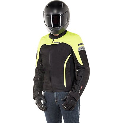 Alpinestars Leonis Jacket - Black/Yellow - Small [MPN: 3206518-155-S]_329707