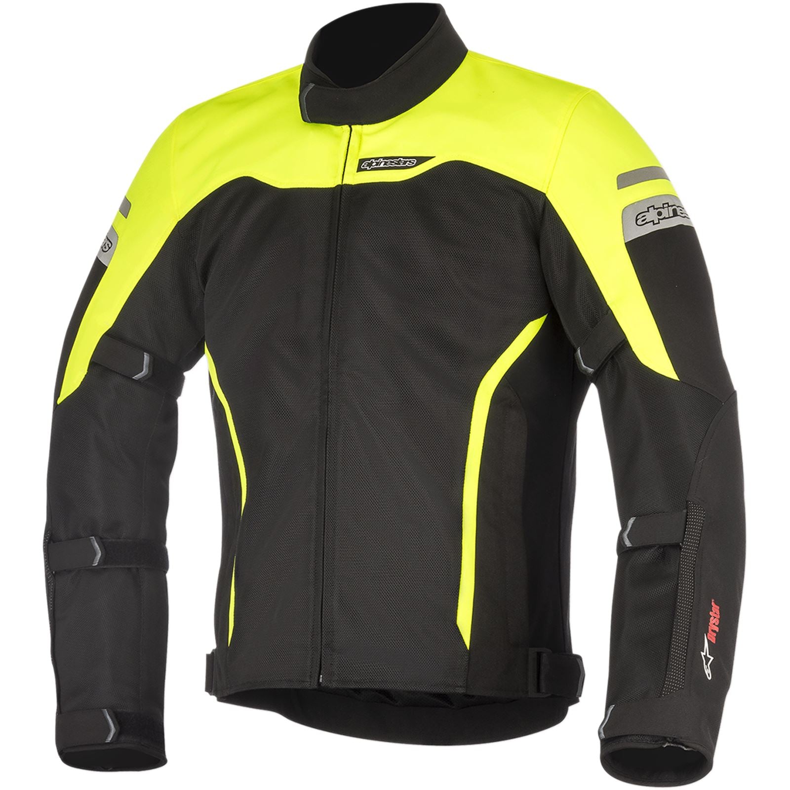 Alpinestars Leonis Jacket - Black/Yellow - Small [MPN: 3206518-155-S]_329709