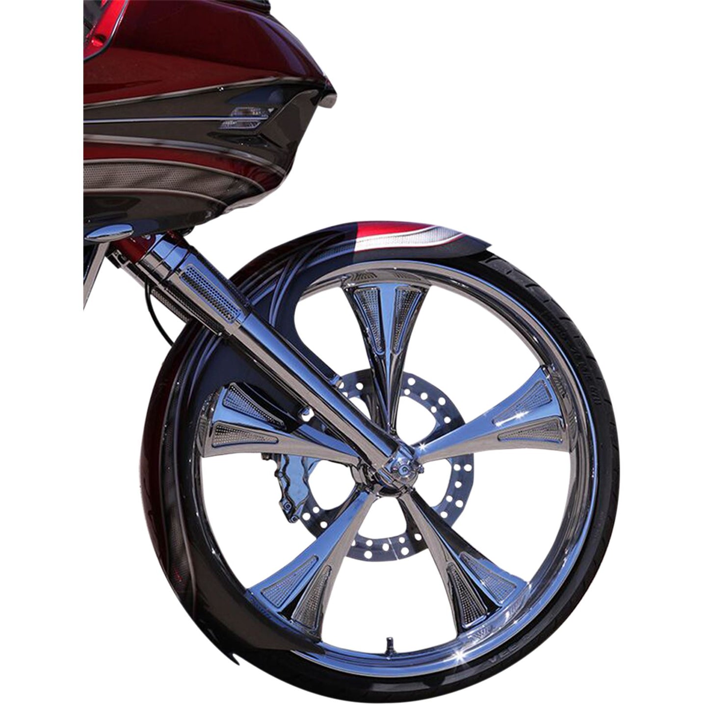 Paul Yaffe's Bagger Nation Talon Front Fender - 21" [MPN: TALON21-2013-S]_452056